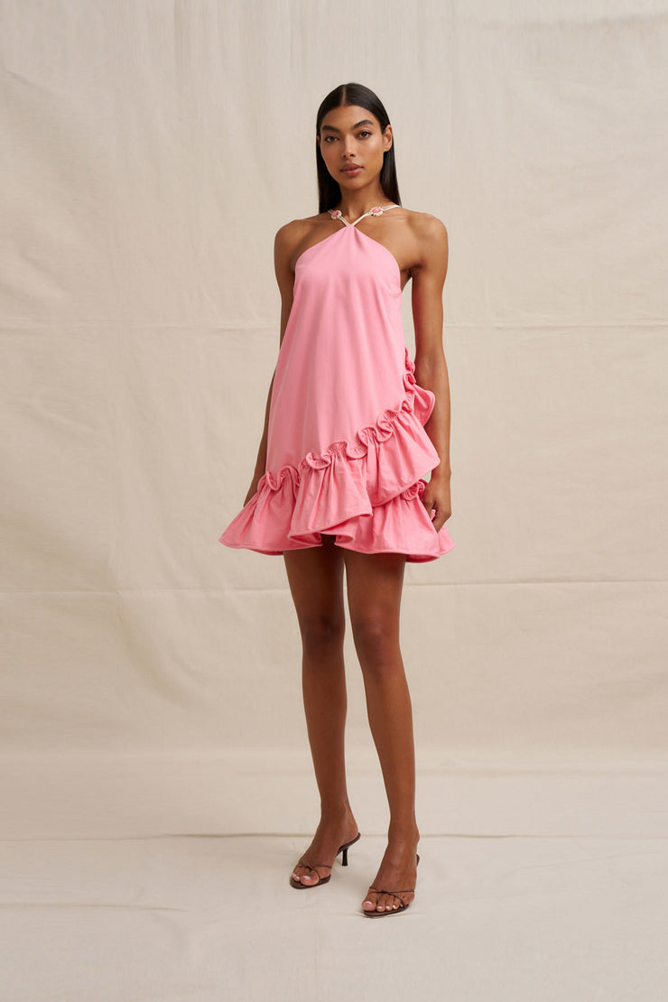 by johnny pink mini dress By Johnny - Bust Panelled Mini Dress