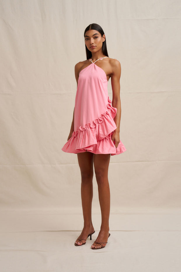 Verona Mini Dress - Pink