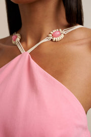 Verona Mini Dress - Pink