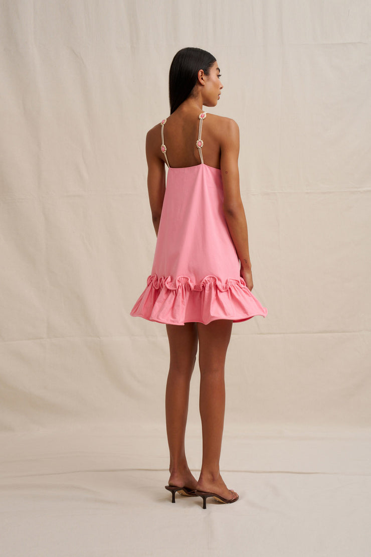 Verona Mini Dress - Pink