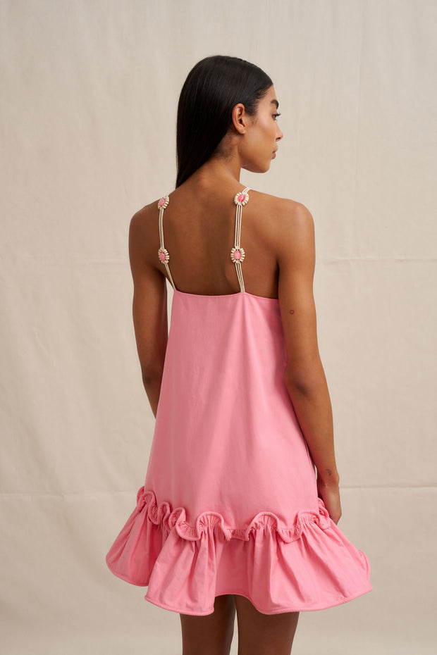 Verona Mini Dress - Pink