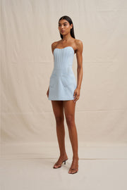 Celeste Mini Dress - Blue