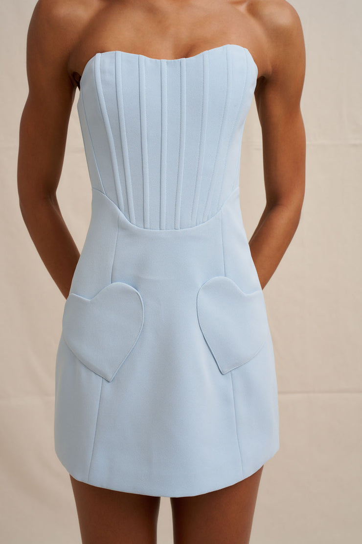 Celeste Mini Dress - Blue