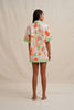 Bloomtide Mini Short - Multi Green Peach