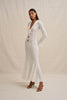 Eliana Sheer Ankle Dress