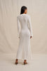 Eliana Sheer Ankle Dress