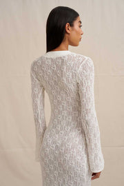 Eliana Sheer Ankle Dress