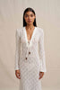 Eliana Sheer Ankle Dress