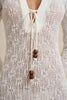 Eliana Sheer Ankle Dress