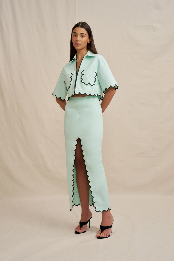Kalani Crop Shirt
