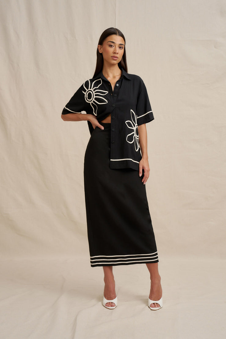 Sun Flower Bind Shirt