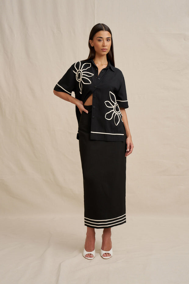 Sun Flower Bind Shirt