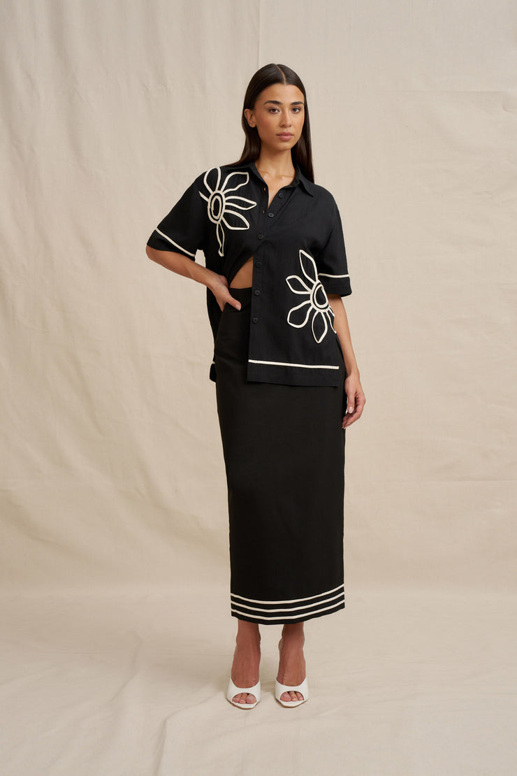 Sun Flower Bind Shirt