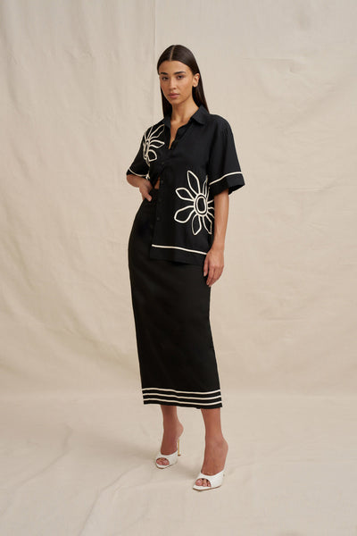 Sun Flower Bind Shirt