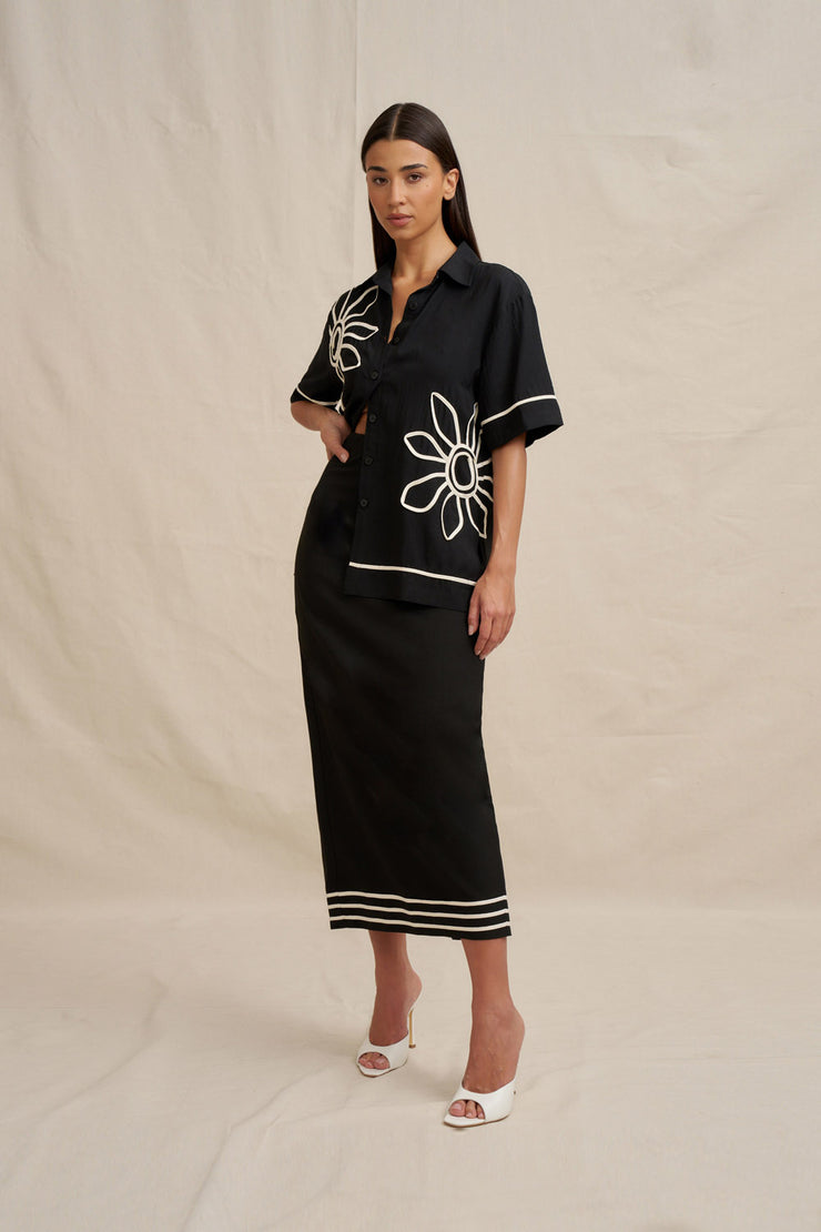 Sun Flower Bind Shirt