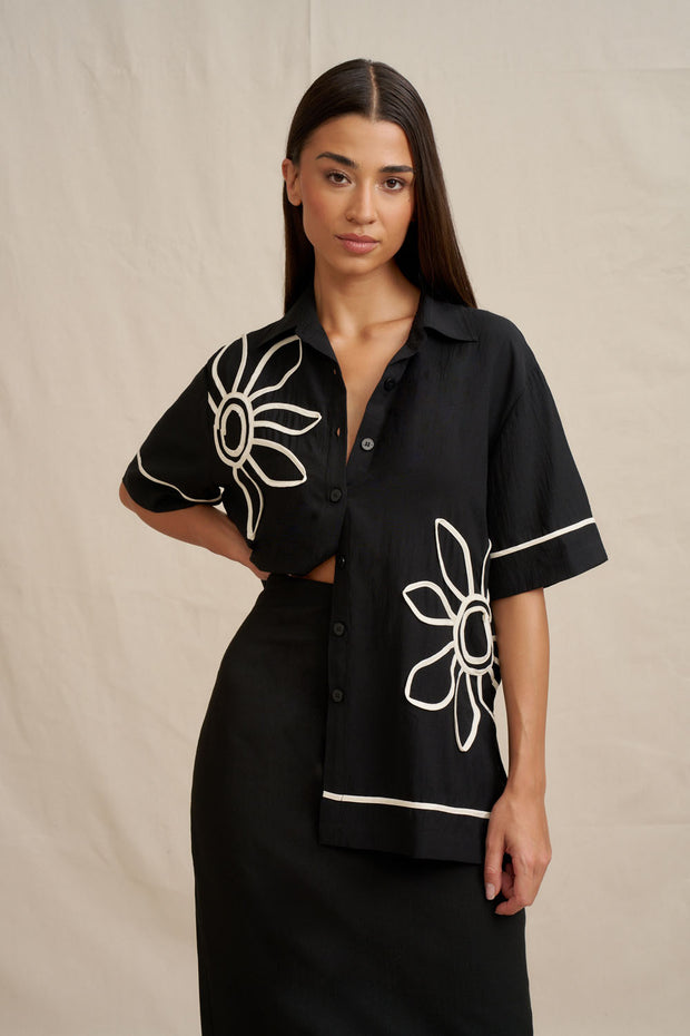 Sun Flower Bind Shirt