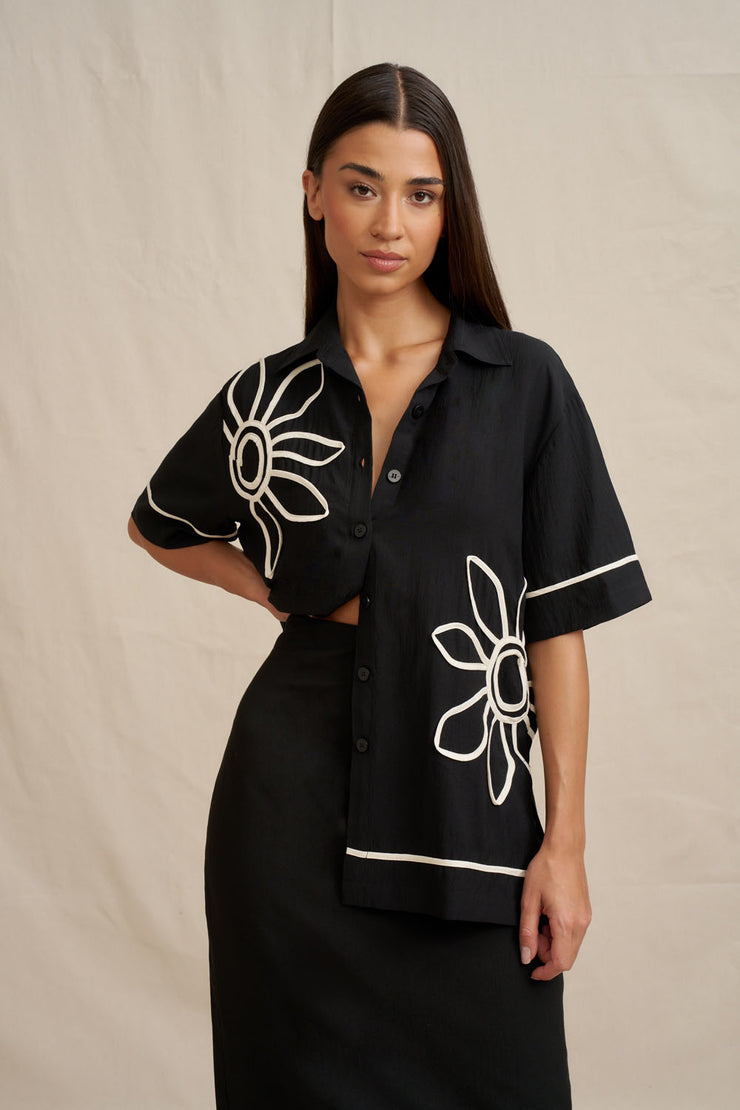 Sun Flower Bind Shirt