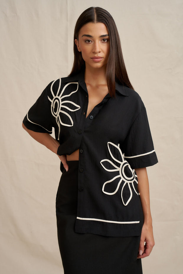 Sun Flower Bind Shirt