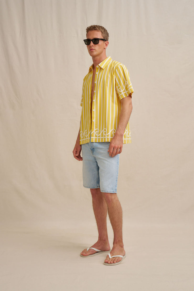 Reese Stripe Sun Shirt