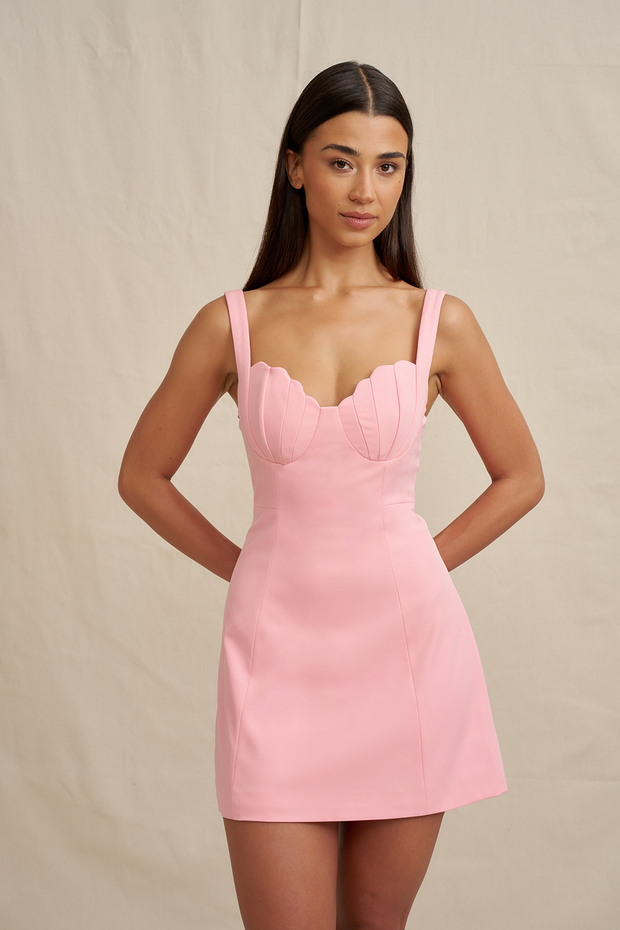 Venus Shell Mini Dress