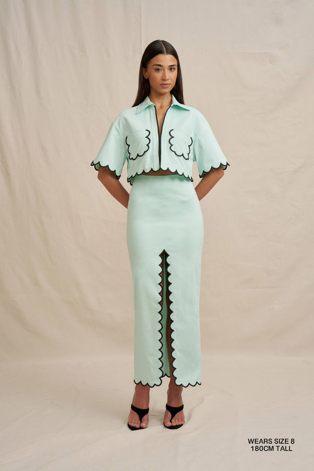 Kalani Crop Shirt