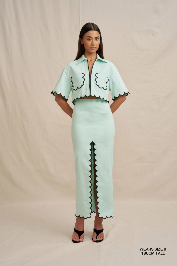 Kalani Crop Shirt