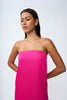 Anisa Strapless Dress - Pink