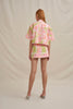 Aster Pipe Mini Skirt - Sorbet Floral