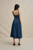 Astrid Denim Midi Dress - Dark Blue Denim