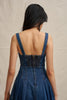 Astrid Denim Midi Dress - Dark Blue Denim