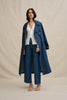 The Astrid Denim Trench - Dark Blue Denim