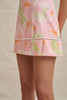 Azalia Floral V Front Mini Dress - Sorbet Floral