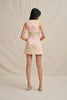 Azalia Floral V Front Mini Dress - Sorbet Floral