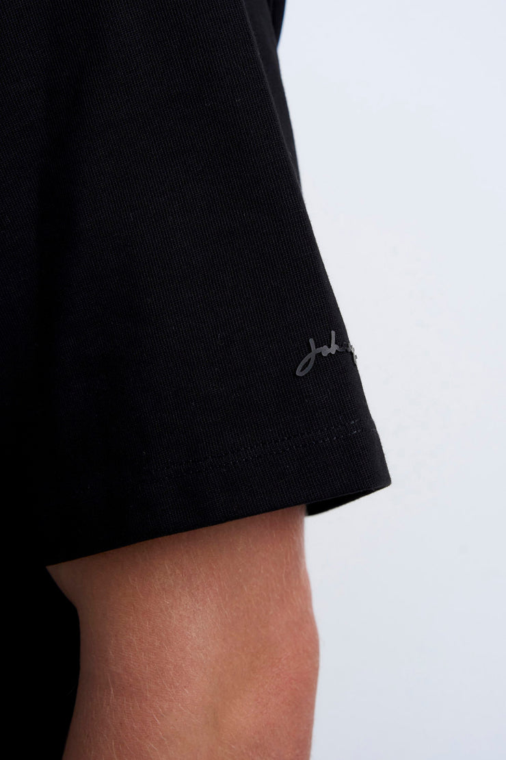 Bandana Back Tee - Black