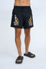 Bass Embroidery Short - Black