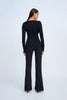 Bella Textured Knit Cardi | Final Sale - Black