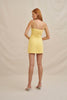Bettina Bow Mini Dress - Yellow
