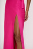 Beverly Tie Shoulder Bias Gown - Pink