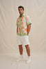 Bloomtide Sun Shirt - Multi Green Peach