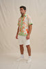 Bloomtide Sun Shirt - Multi Green Peach
