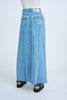 Blue Jean Beauty A-Line Skirt - Blue Wash