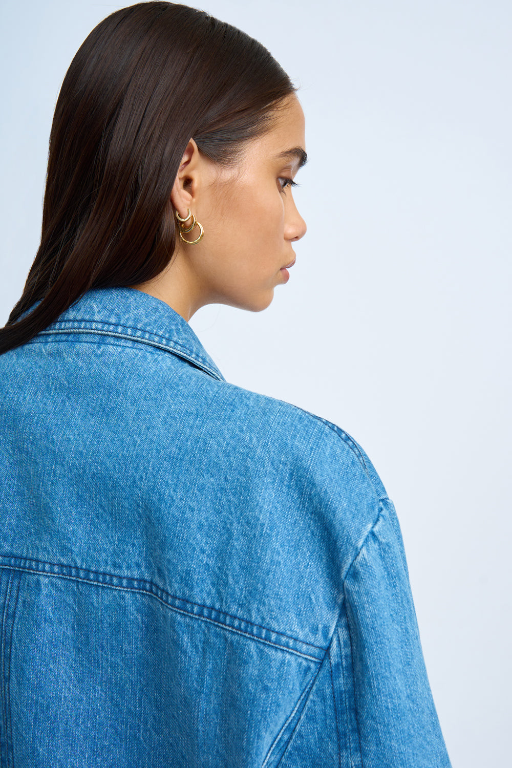 Blue Jean Beauty Blazer | Final Sale - Blue Wash – BY JOHNNY.