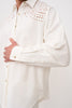 Bowie Broderie Shirt - Ivory