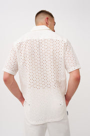 Brody Button Up Shirt - Ivory