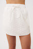 Brody Mini Skirt - Ivory