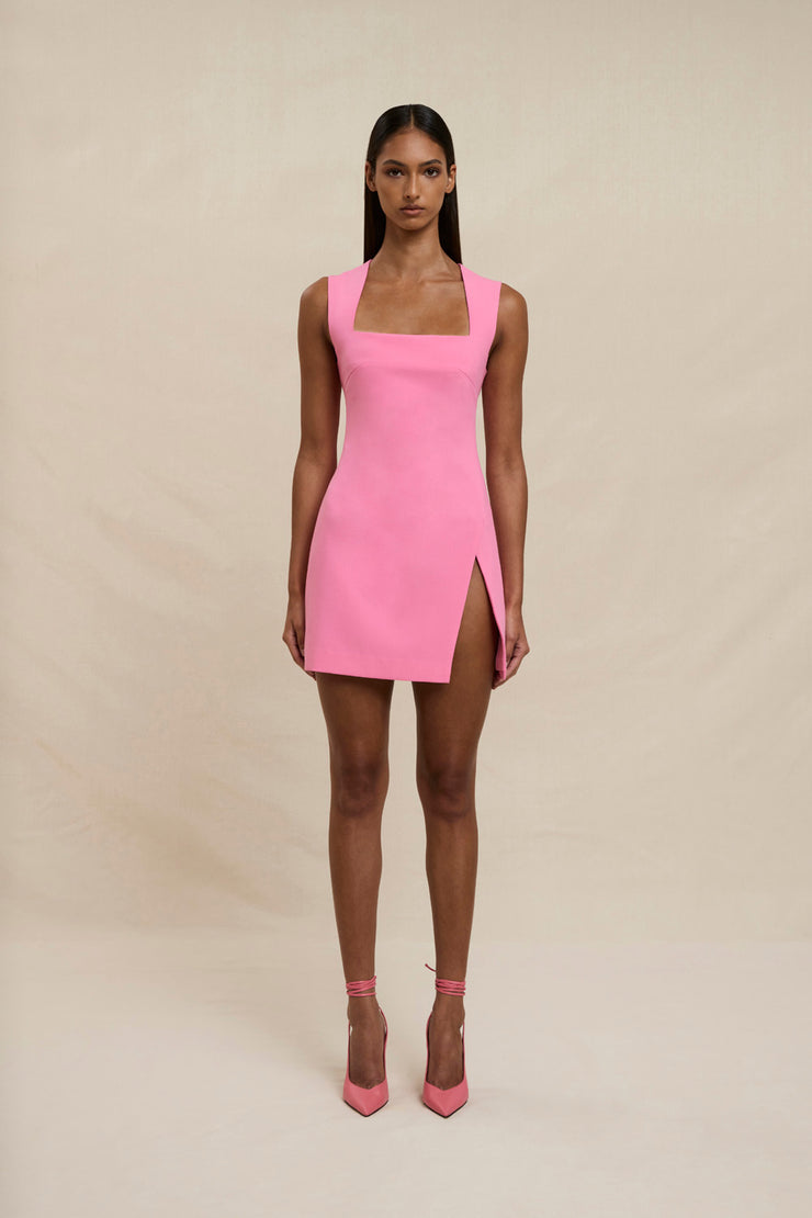 Camellia Mini Dress - Pink