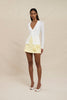 Citrine Mini Skirt - Lemon