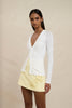 Citrine Mini Skirt - Lemon