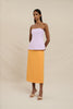 Colour Me Strapless Top - Lilac