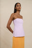 Colour Me Strapless Top - Lilac